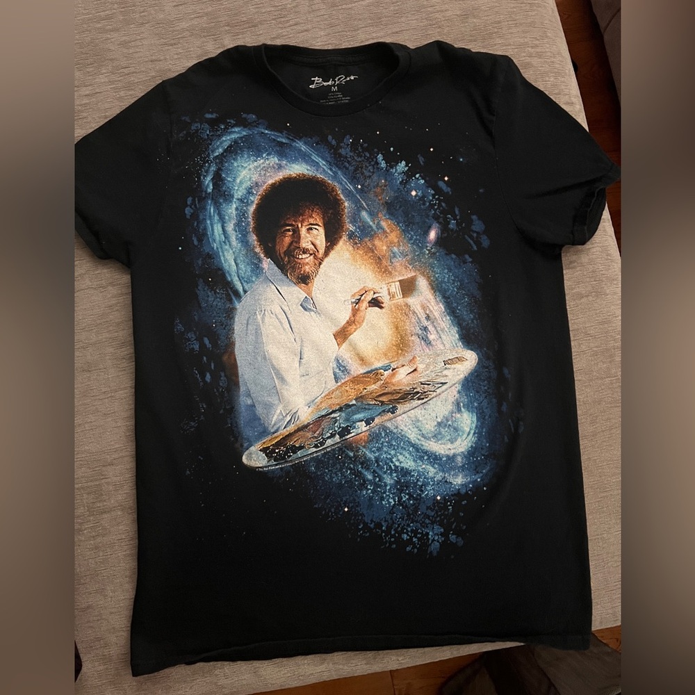 Bob Ross Galaxy t-shirt - Medium